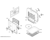 Схема №3 3HF506X Horno balay poliv.inox. multifuncion с изображением Блок подключения для духового шкафа Bosch 00611131