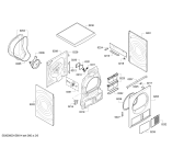 Схема №5 WTW86391 с изображением Панель управления для сушилки Bosch 00707422