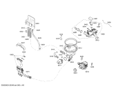 Схема №6 DB4565MW Insight с изображением Корзина для посуды для электропосудомоечной машины Bosch 00662962