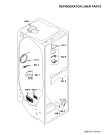 Схема №9 KSN 7970/A с изображением Обшивка для холодильника Whirlpool 481245088534