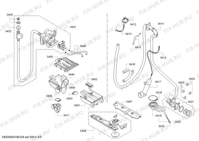 Схема №3 WIS28120FF Logixx 7 с изображением Ручка для стиралки Bosch 00753765