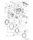 Схема №2 LO 50 с изображением Люк и обрамление для стиралки Whirlpool 481244010902