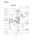 Схема №1 F9864538(0) с изображением Указатель для кофеварки (кофемашины) Krups MS-0905400