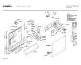 Схема №3 SN23301NL с изображением Панель для посудомойки Siemens 00272130