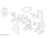 Схема №4 WTE86305OE с изображением Панель управления для сушильной машины Bosch 00704614