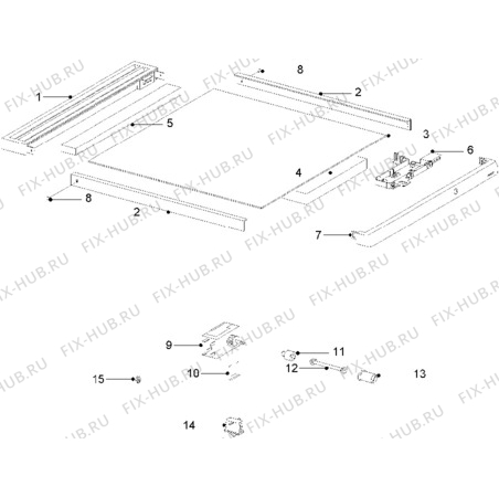 Взрыв-схема холодильника Zanussi ZFT50/2R - Схема узла Electrical equipment 268