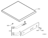 Схема №5 FAV42300 с изображением Панель для электропосудомоечной машины Aeg 1525405013