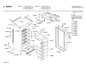Схема №2 0705254538 GSL260 с изображением Дверь для холодильника Bosch 00230779