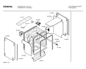 Схема №6 SE35630EU с изображением Вкладыш в панель для посудомоечной машины Siemens 00352013