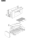 Схема №6 DEF909GW с изображением Субмодуль для плиты (духовки) DELONGHI 0329S003