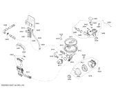 Схема №6 SHE55C02UC с изображением Панель управления для посудомоечной машины Bosch 00669117