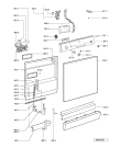 Схема №1 C 849 BR с изображением Регулятор для посудомоечной машины Whirlpool 481241359201