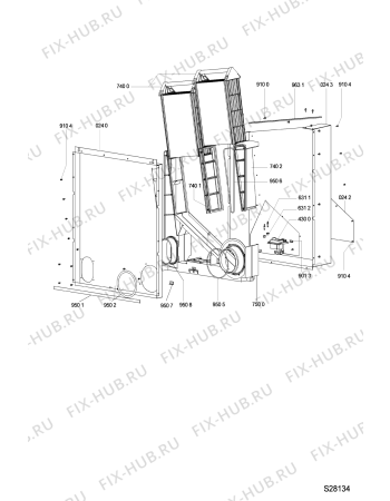 Схема №7 TRK 4060 с изображением Кабель для сушильной машины Whirlpool 481232178128