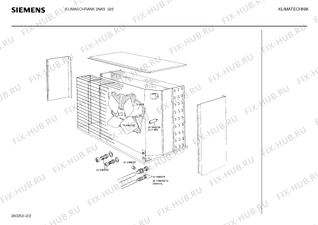 Взрыв-схема стиральной машины Siemens Ag 2NK5325 - Схема узла 02