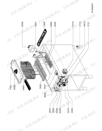 Схема №1 AGB 514/WP с изображением Спецфильтр для электропечи Whirlpool 483286000551