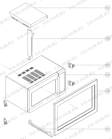 Схема №3 MT02 (186662, WP900SL23Q-5S) с изображением Панель управления для свч печи Gorenje 225604