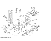 Схема №5 SGSEUE2 GS 710 с изображением Передняя панель для электропосудомоечной машины Bosch 00444635