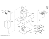 Схема №1 D64BBE1N0 Neff с изображением Вентиляционный канал для вытяжки Bosch 11023176