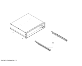 Схема №2 N21H10N3 с изображением Панель для шкафа для подогрева посуды Bosch 00682161