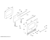 Схема №5 E15M74E0 с изображением Панель управления для электропечи Bosch 00671409