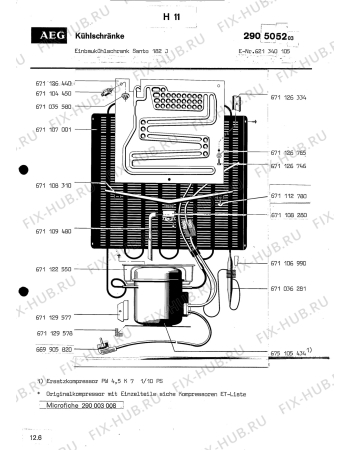 Взрыв-схема холодильника Aeg SANTO 182 I - Схема узла Section2