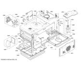 Схема №5 C67P70N0EU с изображением Панель управления для плиты (духовки) Bosch 00669961