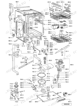 Схема №2 GSI 6586 C-IN с изображением Обшивка для посудомойки Whirlpool 481245371317