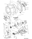 Схема №2 AWZ 9993 с изображением Обшивка для электросушки Whirlpool 481245214987