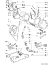 Схема №2 207 335 WA OEKO PLUS с изображением Рукоятка для стиралки Whirlpool 481249878588