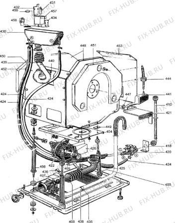 Взрыв-схема стиральной машины Gorenje W501 W501C04A RU   -White 5 kg (900002916, W501C04A) - Схема узла 04