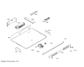 Схема №11 SEMW272BP с изображением Декоративная рамка для плиты (духовки) Bosch 00242013