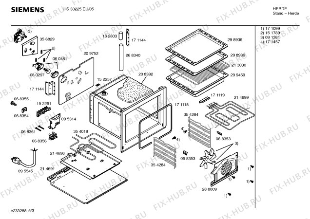 Схема №3 HS33226SK с изображением Сковорода для плиты (духовки) Bosch 00299459