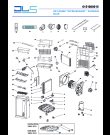 Схема №1 PAC N 90.B с изображением Панель для климатотехники DELONGHI 5415111851