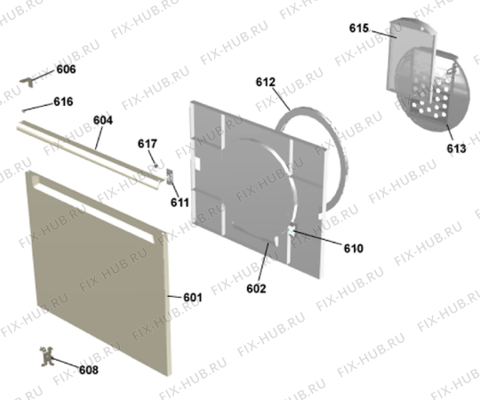 Взрыв-схема стиральной машины Gorenje T720 AU   -White (900002494, TD22AU) - Схема узла 06