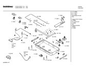 Схема №1 VG232232CA с изображением Крепеж для плиты (духовки) Bosch 00419801