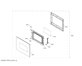 Схема №3 JM26AA52 с изображением Панель управления для микроволновки Bosch 11002316