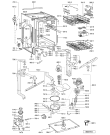 Схема №2 ADG 8440/1 WH с изображением Обшивка для посудомойки Whirlpool 481245372877