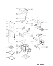 Схема №1 AKZ 6200 IX с изображением Обшивка для плиты (духовки) Whirlpool 481010853911