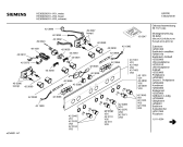 Схема №5 HE100650 с изображением Панель управления для плиты (духовки) Siemens 00437463