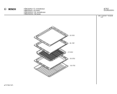 Схема №3 HBN230A с изображением Панель для электропечи Bosch 00285287