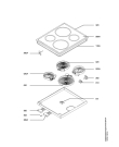 Схема №1 602 M-DT AA1 с изображением Поверхность для электропечи Aeg 3196071116
