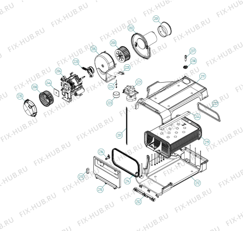 Взрыв-схема стиральной машины Asko T783C AU   -White (337055, TD60.2) - Схема узла 02