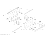 Схема №8 HBM43B150B Bosch с изображением Фронтальное стекло для электропечи Bosch 00683461