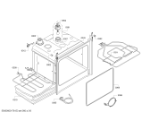 Схема №4 HBN531W1F с изображением Панель управления для духового шкафа Bosch 00796241