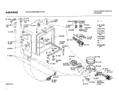 Схема №3 SN23002 с изображением Панель для электропосудомоечной машины Siemens 00270046