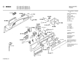 Схема №4 WTL4560 с изображением Панель для сушильной машины Bosch 00282237