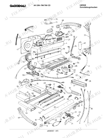 Схема №6 AH250790CD с изображением Кабель для электровытяжки Bosch 00098402