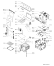 Схема №1 AKP442/WH с изображением Панель для плиты (духовки) Whirlpool 481245248993