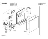 Схема №5 SE53200 с изображением Передняя панель для электропосудомоечной машины Siemens 00351623