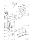 Схема №2 GSF EXCELLENCE с изображением Микромодуль для посудомоечной машины Whirlpool 481221479109